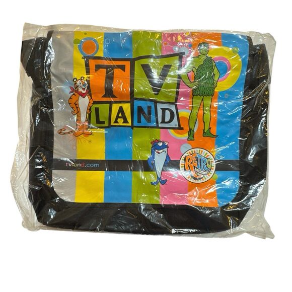 TV Land Retro Characters Messenger Bag Promo Collectible NIP Rare Vintage - Picture 1 of 9